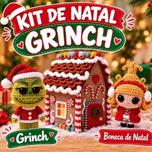 Casa Natal Grinch passo a passo