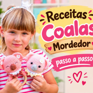 Receitas 2 em 1 Mordedor coala pap