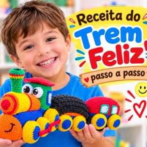 Receita Trem Feliz passo a passo