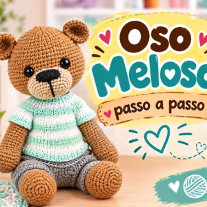 Oso Meloso paso a paso