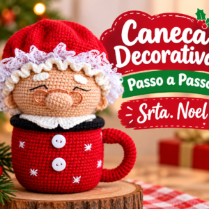 Caneca Srta Noel Claus
